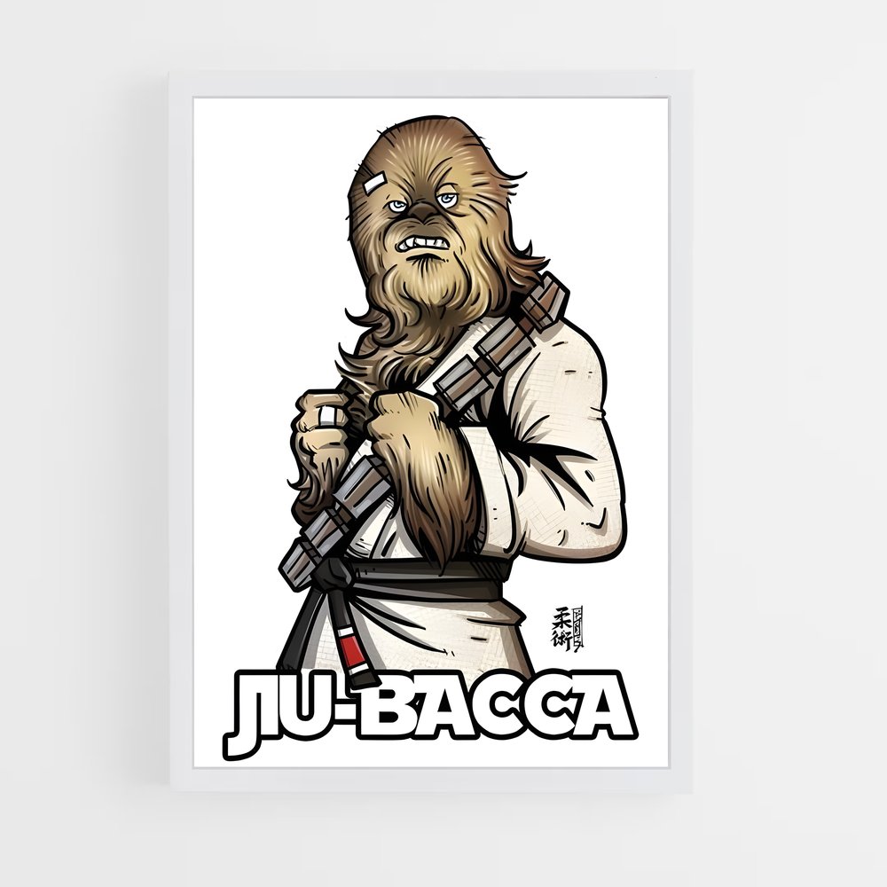 Poster Bjj Badass – affiche Jiu-jitsu brésilien (vue 3)